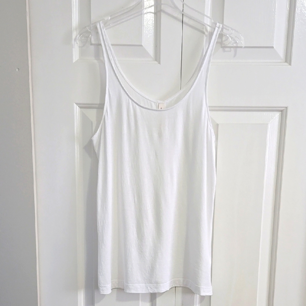 Like new Aritzia The Group Babaton White Tank Top